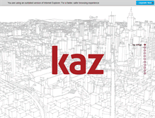 Tablet Screenshot of kazproperty.com.au